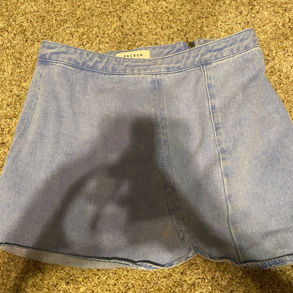 Pacsun jean skirt